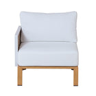 Manhattan Comfort Vine Modern 4-Piece Conversation Set in White