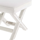 Manhattan Comfort Abigail Mid-Century Modern Velvet Upholstered Accent Bench in Cream - OT004-CR