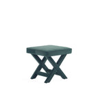 Manhattan Comfort Abigail Mid-Century Modern Velvet Upholstered Accent Bench in Forest Green - OT004-GR