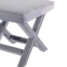 Manhattan Comfort Abigail Mid-Century Modern Velvet Upholstered Accent Bench in Gray - OT004-GY