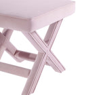 Manhattan Comfort Abigail Mid-Century Modern Velvet Upholstered Accent Bench in Pink - OT004-PK