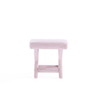 Manhattan Comfort Abigail Mid-Century Modern Velvet Upholstered Accent Bench in Pink - OT004-PK