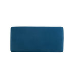 Manhattan Comfort Abigail Mid-Century Modern Velvet Upholstered Accent Bench in Blue - OT005-BL