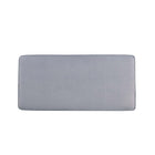 Manhattan Comfort Abigail Mid-Century Modern Velvet Upholstered Accent Bench in Gray - OT005-GY