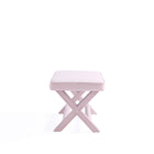 Manhattan Comfort Abigail Mid-Century Modern Velvet Upholstered Accent Bench in Pink - OT005-PK