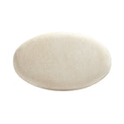 Manhattan Comfort Tribeca Mid-Century Modern Chenille Accent Ottoman in Cream