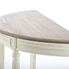 Baxton Studio Vologne Traditional White Wood French Console Table