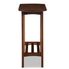 Baxton Studio Sacramento Mid-century Modern Scandinavian Style Dark Walnut Console Table