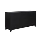 Manhattan Comfort Sheridan Mid-Century Modern 59" Sideboard in Black