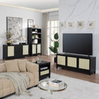 Manhattan Comfort Sheridan Mid-Century Modern 59" Sideboard in Black