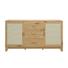 Manhattan Comfort Sheridan Mid-Century Modern 59" Sideboard in Natural