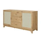 Manhattan Comfort Sheridan Mid-Century Modern 59" Sideboard in Natural