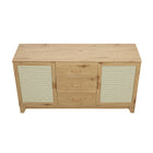 Manhattan Comfort Sheridan Mid-Century Modern 59" Sideboard in Natural