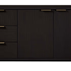 Manhattan Comfort Granville Modern 55" Sideboard in Black