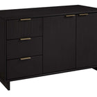 Manhattan Comfort Granville Modern 55" Sideboard in Black