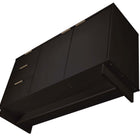 Manhattan Comfort Granville Modern 55" Sideboard in Black