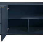 Manhattan Comfort Granville Modern 55" Sideboard in Midnight Blue