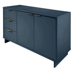 Manhattan Comfort Granville Modern 55" Sideboard in Midnight Blue