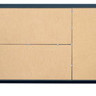 Manhattan Comfort Granville Modern 55" Sideboard in Midnight Blue