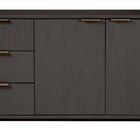Manhattan Comfort Granville Modern 55" Sideboard in Charcoal Gray