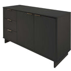 Manhattan Comfort Granville Modern 55" Sideboard in Charcoal Gray