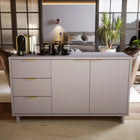 Manhattan Comfort Granville Modern 55" Sideboard in Light Gray