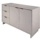 Manhattan Comfort Granville Modern 55" Sideboard in Light Gray