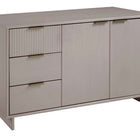 Manhattan Comfort Granville Modern 55" Sideboard in Light Gray