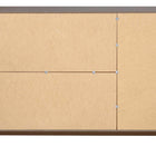 Manhattan Comfort Granville Modern 55" Sideboard in Light Gray