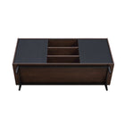 Manhattan Comfort Duane Mid-Century Modern 59" Fluted Sideboard in Black