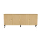 Manhattan Comfort Magnolia Modern 71" Sideboard in Light Oak