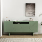 Manhattan Comfort Ella Modern 71" Sideboard in Sage Green
