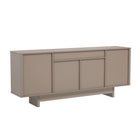 Manhattan Comfort Ella Modern 71" Sideboard in Mocha