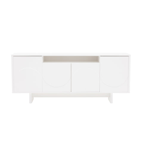 Manhattan Comfort Ella Modern 71" Sideboard in White