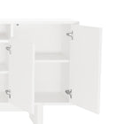Manhattan Comfort Ella Modern 71" Sideboard in White