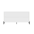 Manhattan Comfort Abbey Modern 67" Sideboard in White