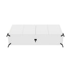 Manhattan Comfort Abbey Modern 67" Sideboard in White