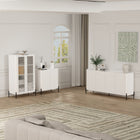 Manhattan Comfort Abbey Modern 67" Sideboard in White