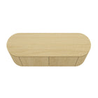 Manhattan Comfort Olivia Modern 60" Sideboard in Natural Oak
