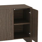 Manhattan Comfort Linda Modern 60" Sideboard in Walnut Brown