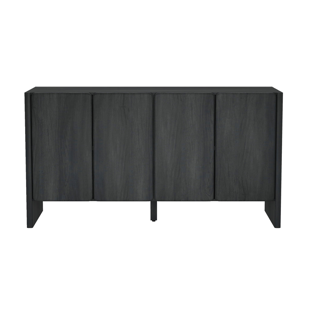 Manhattan Comfort Linda Modern 60" Sideboard in Charcoal Gray