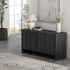Manhattan Comfort Linda Modern 60" Sideboard in Charcoal Gray