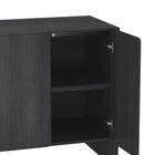 Manhattan Comfort Linda Modern 60" Sideboard in Charcoal Gray