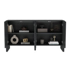 Manhattan Comfort Linda Modern 60" Sideboard in Charcoal Gray