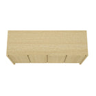 Manhattan Comfort Linda Modern 60" Sideboard in Natural Oak