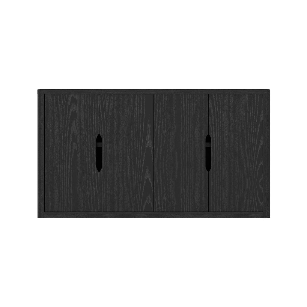 Manhattan Comfort Rivington Modern 60" Sideboard in Black
