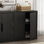 Manhattan Comfort Rivington Modern 60" Sideboard in Black