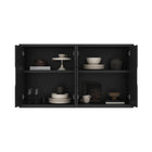 Manhattan Comfort Rivington Modern 60" Sideboard in Black