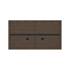 Manhattan Comfort Rivington Modern 60" Sideboard in Walnut