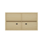 Manhattan Comfort Rivington Modern 60" Sideboard in Natural Oak